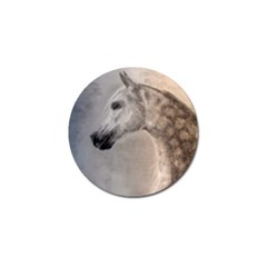 Grey Arabian Horse Golf Ball Marker by TwoFriendsGallery