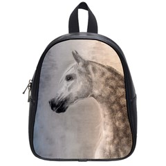 Grey Arabian Horse School Bags (small)  by TwoFriendsGallery