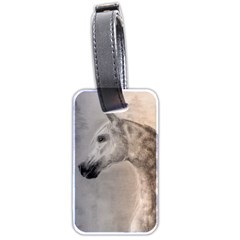 Grey Arabian Horse Luggage Tags (two Sides)