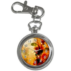 Awesome Colorful, Glowing Leaves  Key Chain Watches