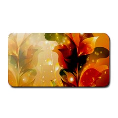 Awesome Colorful, Glowing Leaves  Medium Bar Mats by FantasyWorld7