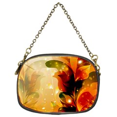 Awesome Colorful, Glowing Leaves  Chain Purses (one Side)  by FantasyWorld7