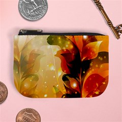 Awesome Colorful, Glowing Leaves  Mini Coin Purses by FantasyWorld7