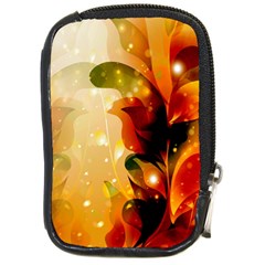 Awesome Colorful, Glowing Leaves  Compact Camera Cases