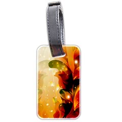 Awesome Colorful, Glowing Leaves  Luggage Tags (two Sides)