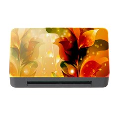 Awesome Colorful, Glowing Leaves  Memory Card Reader With Cf by FantasyWorld7