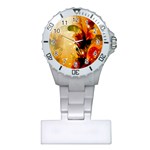 Awesome Colorful, Glowing Leaves  Nurses Watches Front