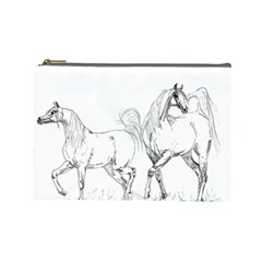 Logosquare Cosmetic Bag (large)  by TwoFriendsGallery