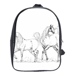 Logosquare School Bags(large)  by TwoFriendsGallery