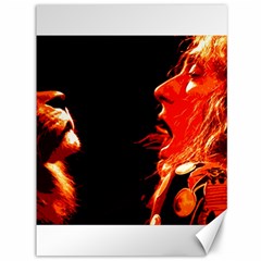 Robert And The Lion Canvas 36  X 48   by SaraThePixelPixie