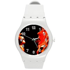 Robert And The Lion Round Plastic Sport Watch (m)