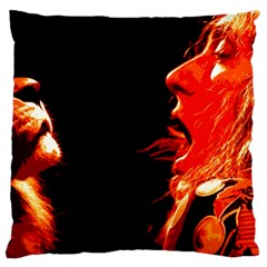 Robert And The Lion Large Cushion Cases (two Sides) 