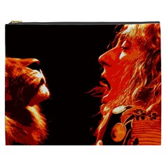 Robert And The Lion Cosmetic Bag (xxxl)  by SaraThePixelPixie