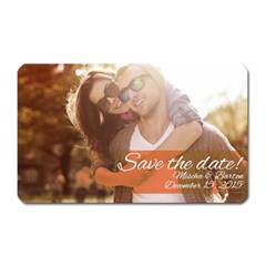 Save The Date Magnet (rectangular)