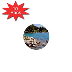 Nevada Lake Tahoe  1  Mini Buttons (10 Pack) 