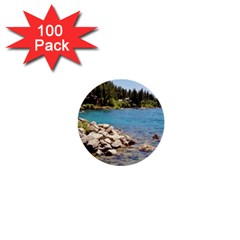 Nevada Lake Tahoe  1  Mini Buttons (100 Pack) 