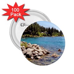 Nevada Lake Tahoe  2 25  Buttons (100 Pack)  by TwoFriendsGallery