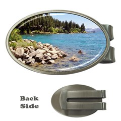 Nevada Lake Tahoe  Money Clips (oval) 