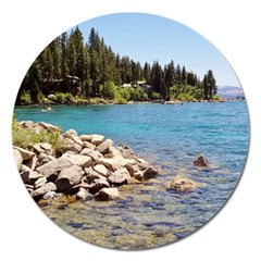 Nevada Lake Tahoe  Magnet 5  (round) by TwoFriendsGallery