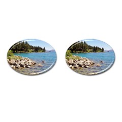 Nevada Lake Tahoe  Cufflinks (oval) by TwoFriendsGallery