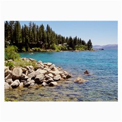 Nevada Lake Tahoe  Large Glasses Cloth (2-side) by TwoFriendsGallery