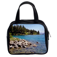 Nevada Lake Tahoe  Classic Handbags (2 Sides) by TwoFriendsGallery