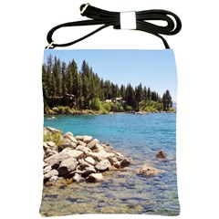 Nevada Lake Tahoe  Shoulder Sling Bags by TwoFriendsGallery