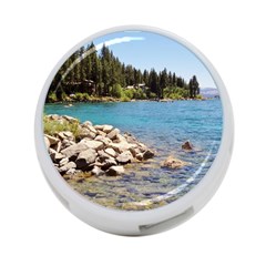 Nevada Lake Tahoe  4-port Usb Hub (two Sides) 