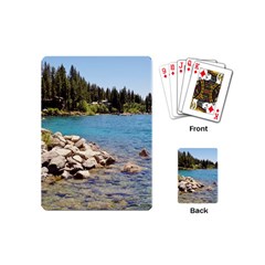 Nevada Lake Tahoe  Playing Cards (mini) 