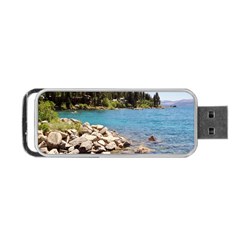 Nevada Lake Tahoe  Portable Usb Flash (one Side)