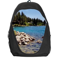 Nevada Lake Tahoe  Backpack Bag by TwoFriendsGallery