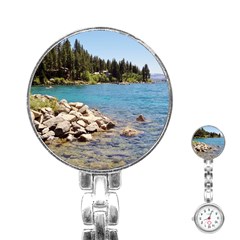 Nevada Lake Tahoe  Stainless Steel Nurses Watches by TwoFriendsGallery