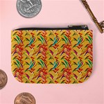 Abstract Hummingbird Pattern Mini Coin Purses Back