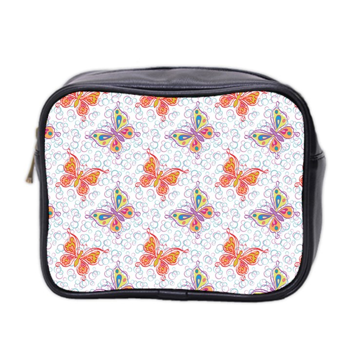 Butterfly Mini Travel Toiletry Bag (Two Sides)