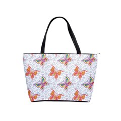 Butterfly Large Shoulder Bag by 4SeasonsDesigns