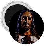 Jesus Christ Sculpture Photo 3  Magnets Front