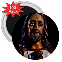 Jesus Christ Sculpture Photo 3  Magnets (100 Pack) by dflcprints