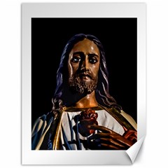 Jesus Christ Sculpture Photo Canvas 18  X 24  