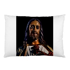 Jesus Christ Sculpture Photo Pillow Cases (two Sides) by dflcprints