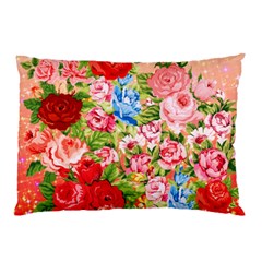 Pretty Sparkly Roses Pillow Cases (two Sides) by LovelyDesigns4U