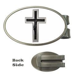 Christian Cross Money Clip (oval) by igorsin