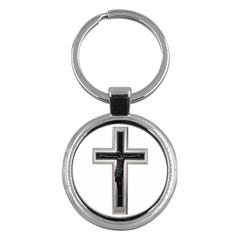 Christian Cross Key Chain (round) by igorsin