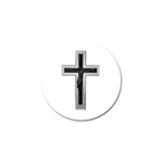 Christian cross Golf Ball Marker Front