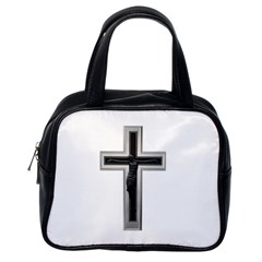 Christian Cross Classic Handbag (one Side)