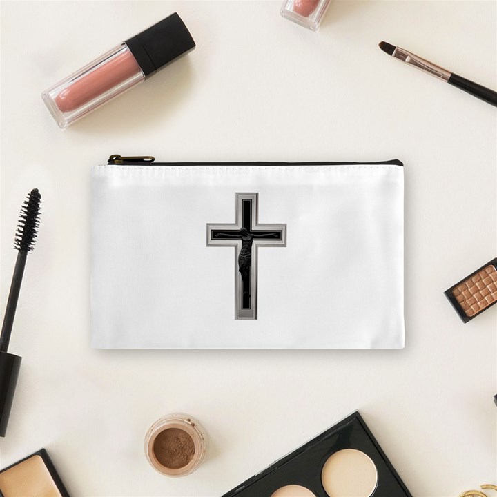 Christian cross Cosmetic Bag (Small)