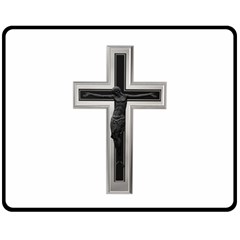 Christian Cross Fleece Blanket (medium) by igorsin