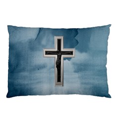 Christian Cross Pillow Case (two Sides) by igorsin