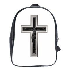 Christian Cross School Bag (xl) by igorsin