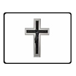 Christian cross Double Sided Fleece Blanket (Small) 45 x34  Blanket Front