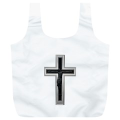 Christian Cross Full Print Recycle Bag (xl)